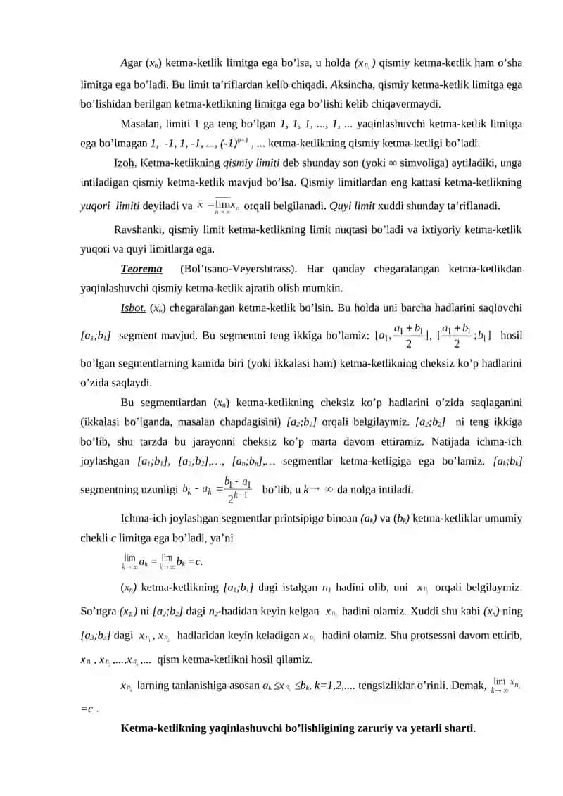 Koshi kriteriyasi 3