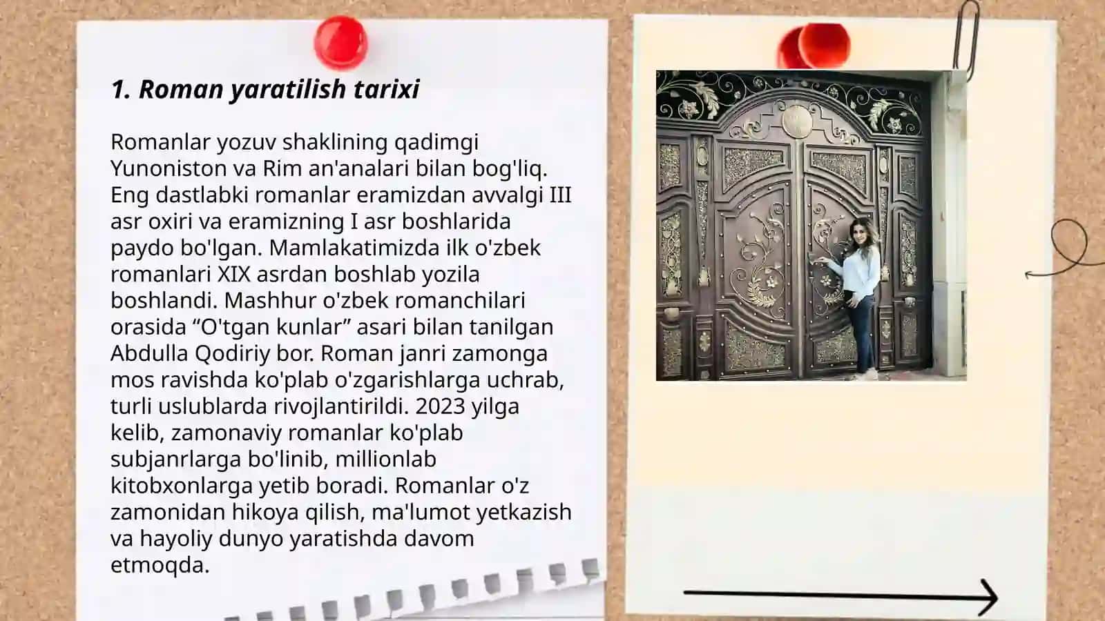 "Ikki eshik orasi" romani haqida 3