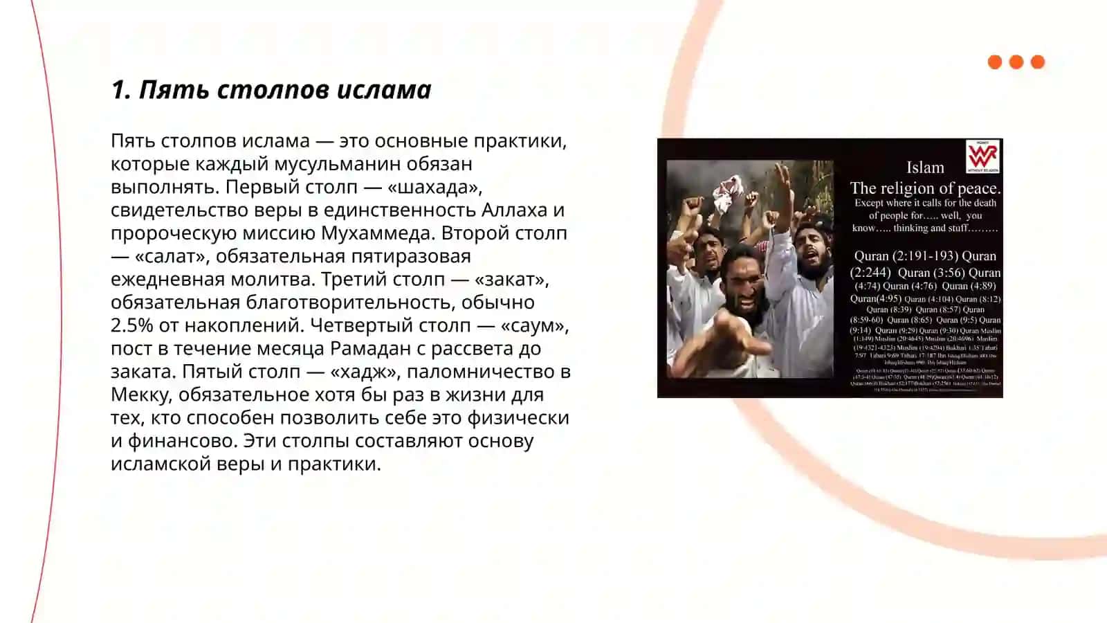 Пять столпов ислама 3