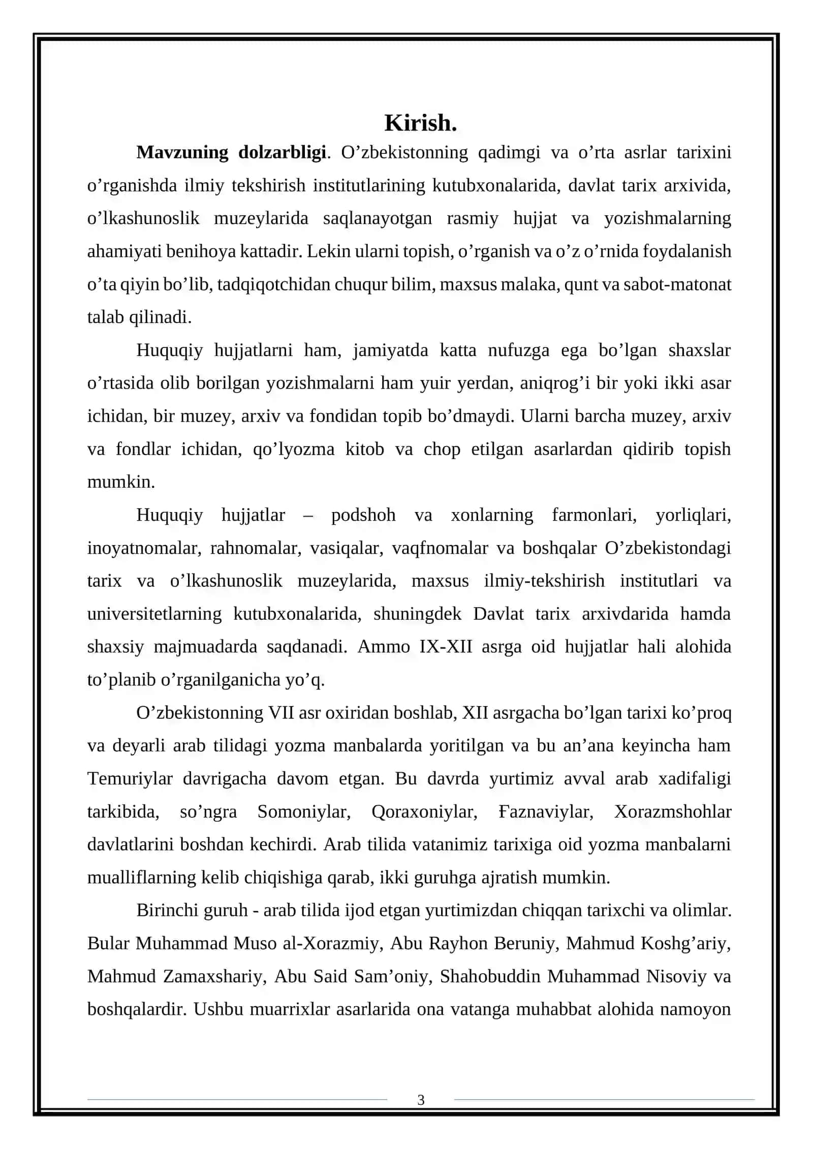 Ibn Al-Asirning “Al-Komil Fit-tarix asari tarixiy manba sifatida 3