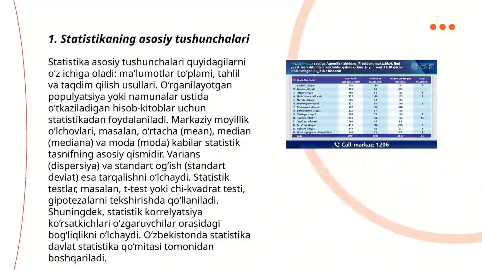 Statistika fanining predmeti va usuli 3