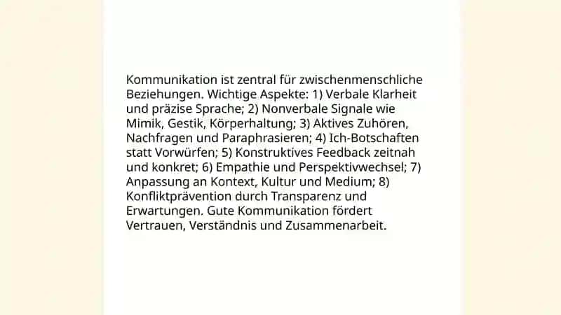 Zwischenmenschliches 3