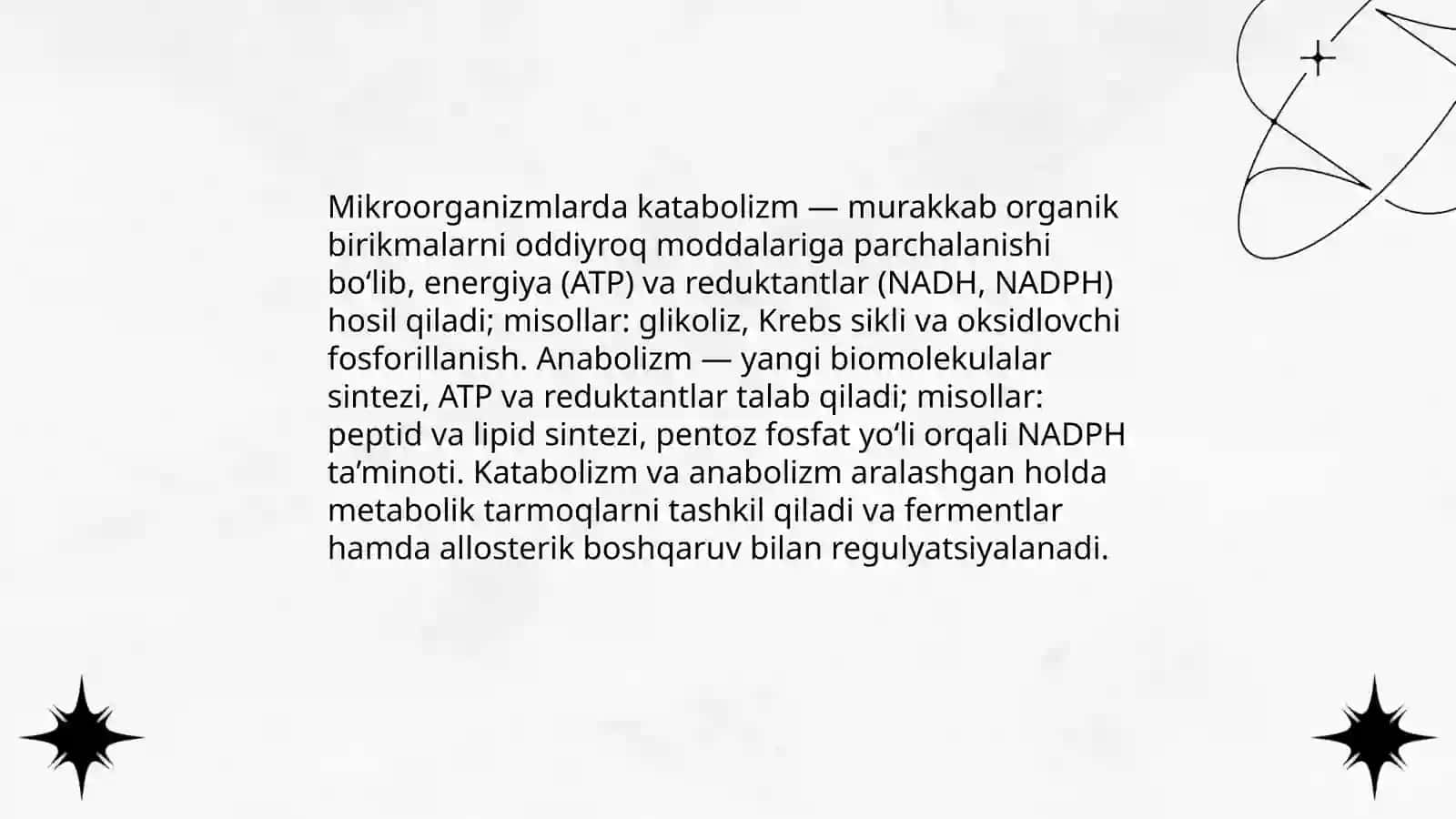 Mikroorganizmlarning metabolizmi 3