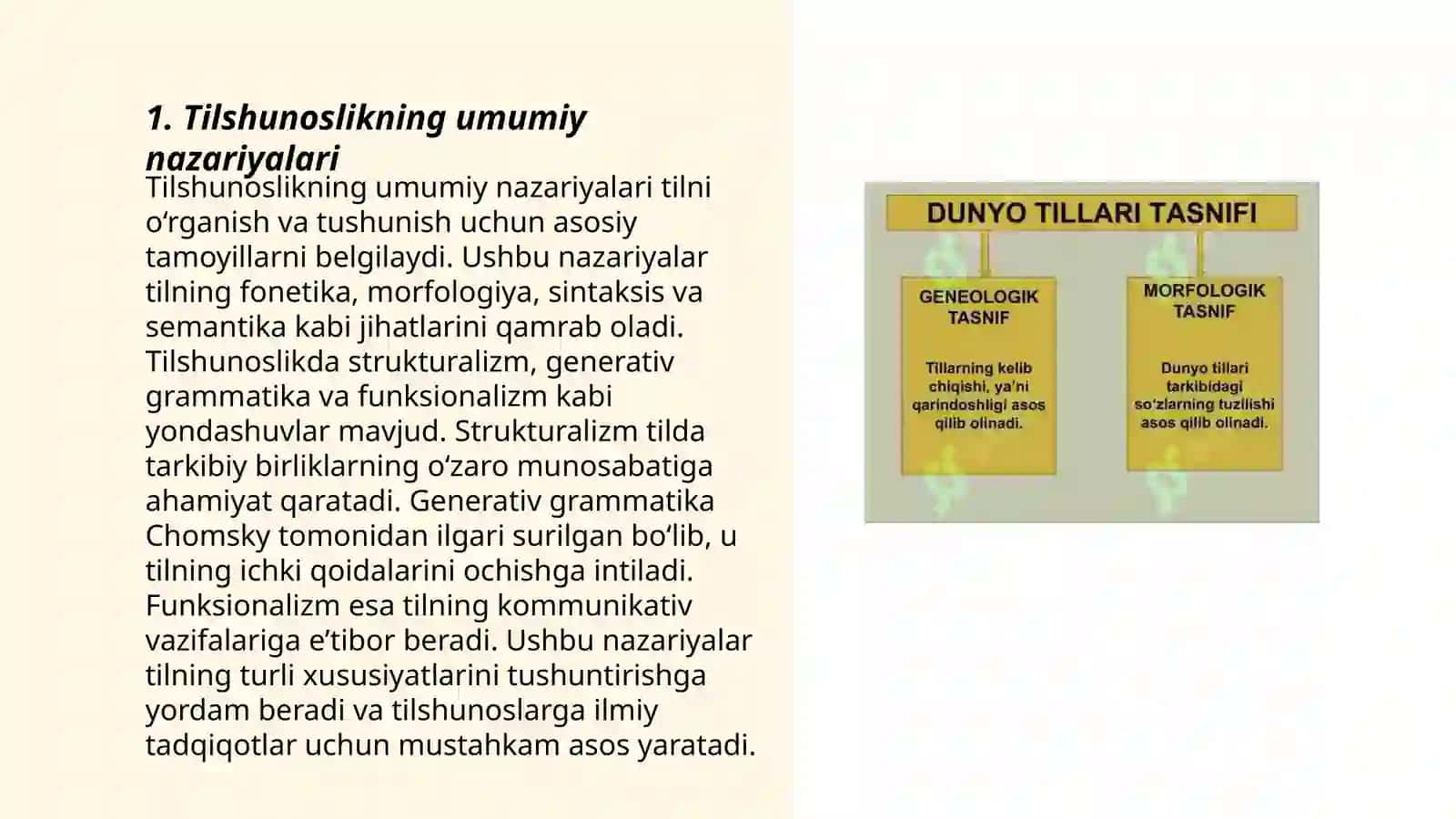 Tilshunoslikning umumiy nazariyalari 3
