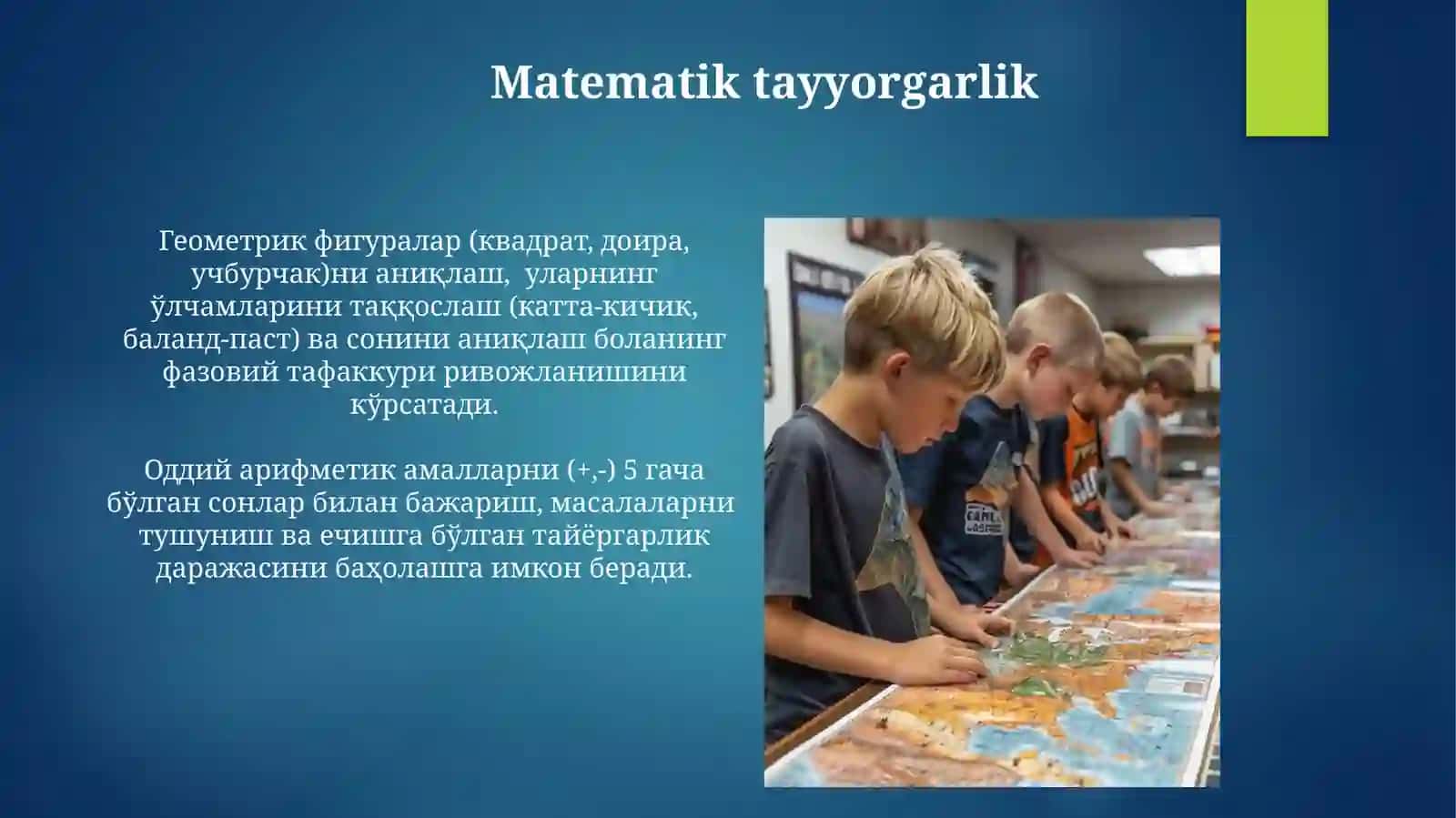 Matematik tayyorgarlik 3