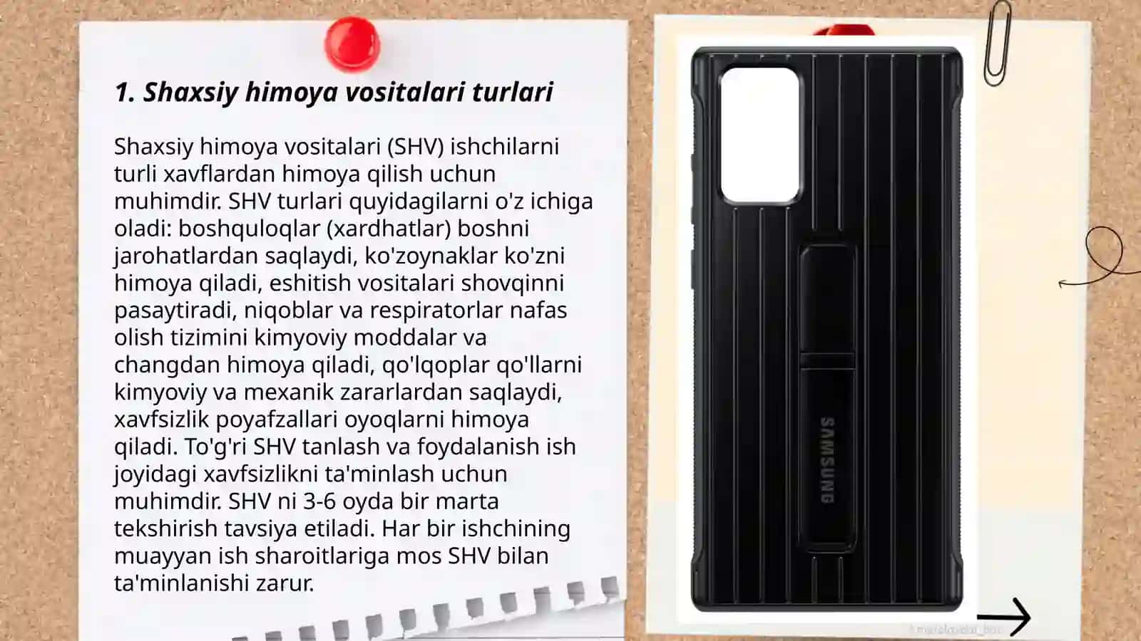 Shaxsiy himoya vositalari 3