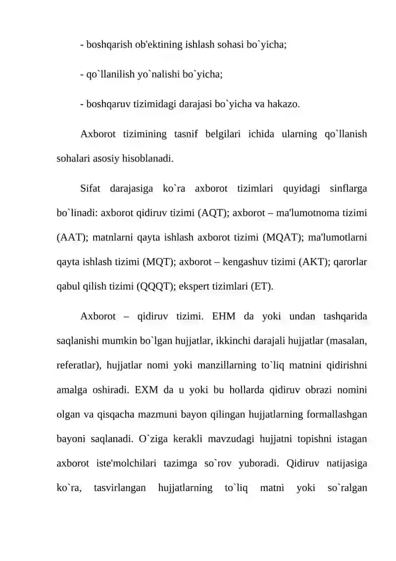 Iqtisodiyotda avtomatlashtirilgan axborot tizimlari 3