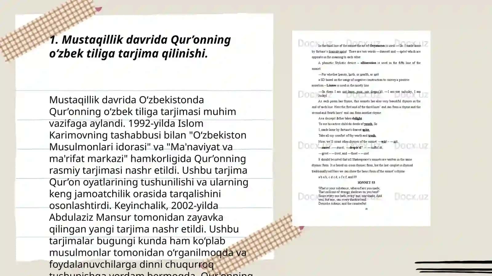 Mustaqillik yillarida Qur’onning o‘zbek tiliga tarjima qilinishi 3