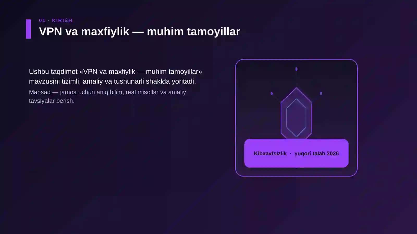 VPN va maxfiylik — muhim tamoyillar 3