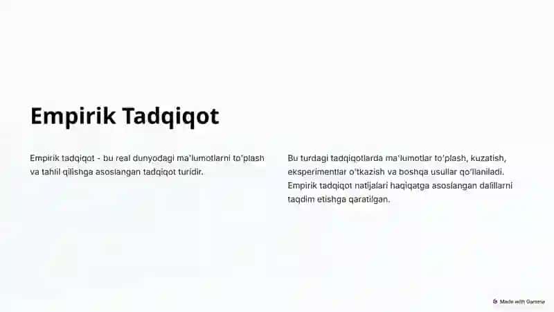 Ilmiy Tadqiqotning Turli Xillari 3