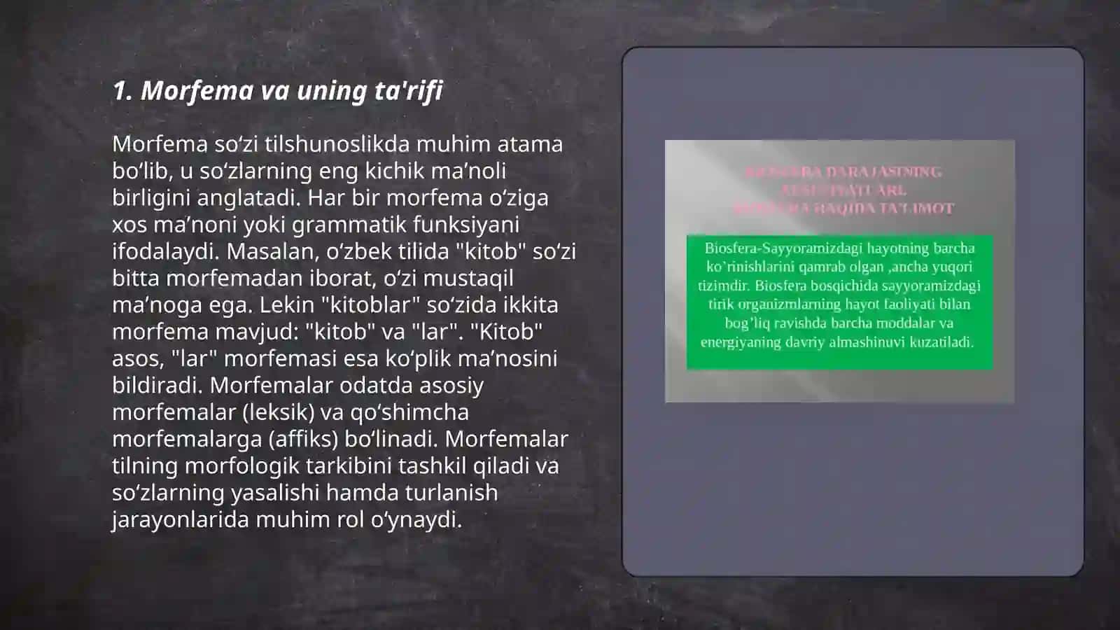 Morfema turlari va ularning lisoniy xususiyatlari 3