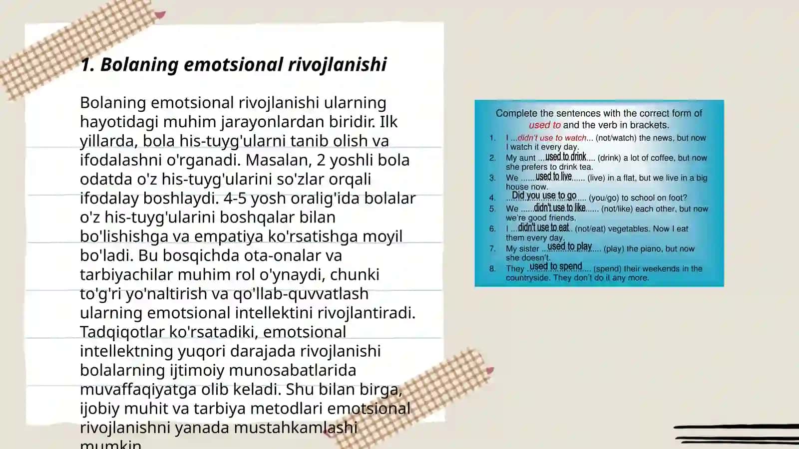 Bolaning emotsional rivojlanishi 3