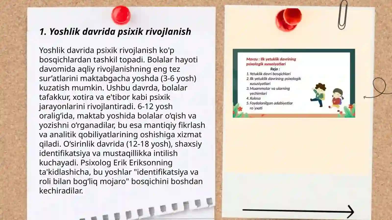 Yoshlik davrining psixologik xususiyatlari 3