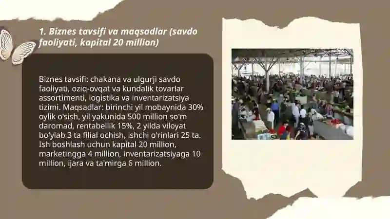 Biznes reja yaratish 3