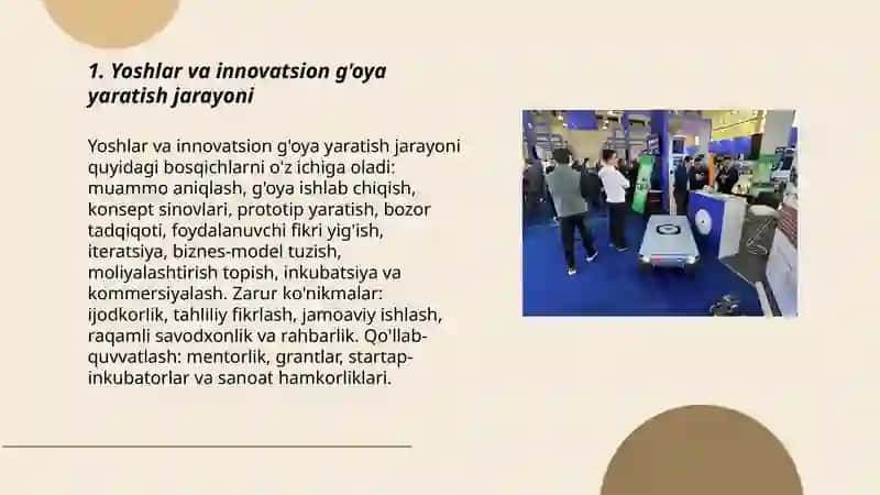 Yoshlar - innovatsion g'oyalar tashabbuskori 3