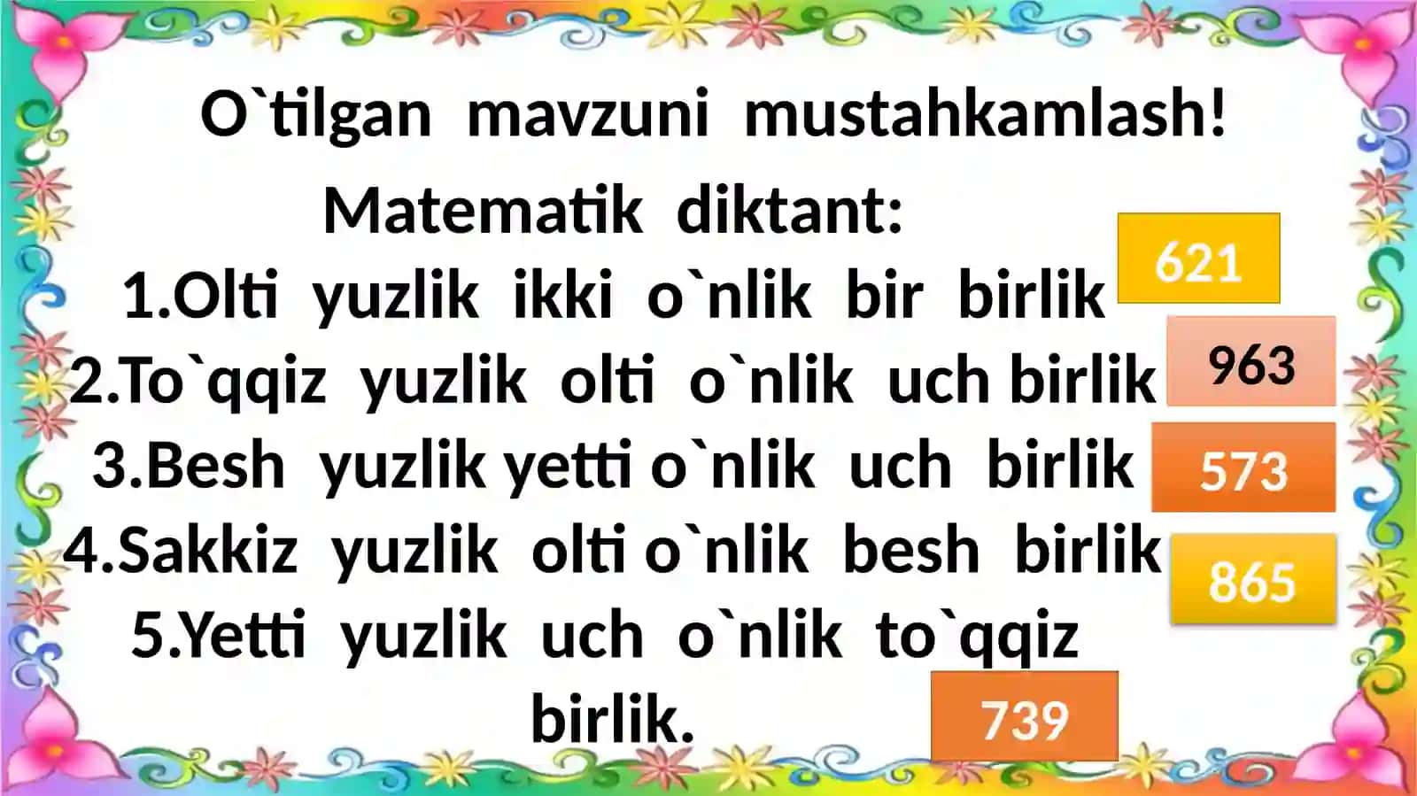 Uchxonalisonlar 3