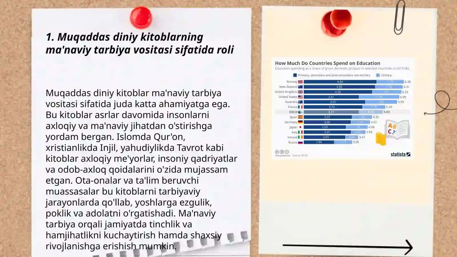 Muqaddas diniy kitoblarning tarbiyaviy ahamiyati 3