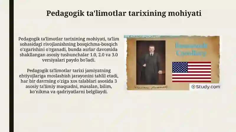 Pedagogika ta'limotlar tarixi 3