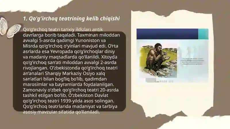 Qo'g'irchoq teatrning paydo boʻlish tarixi 3