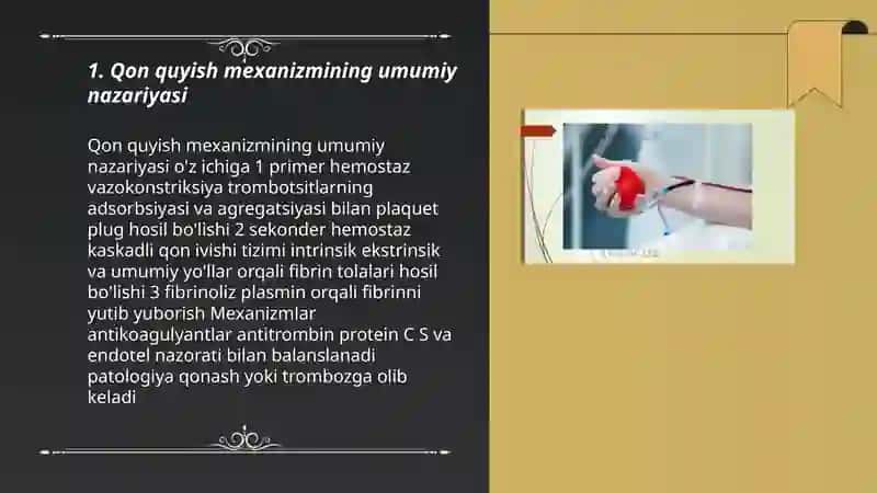 Qon quyish mexanizimi 3