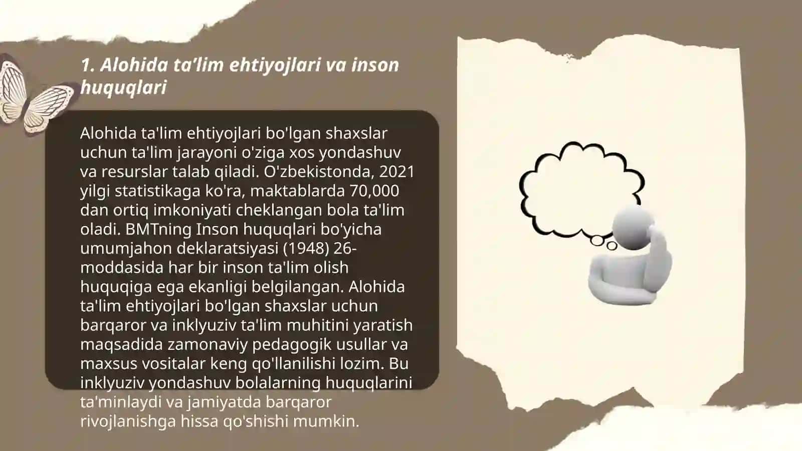 Alohida taʼlim ehtiyojlari va inson huquqlari 3
