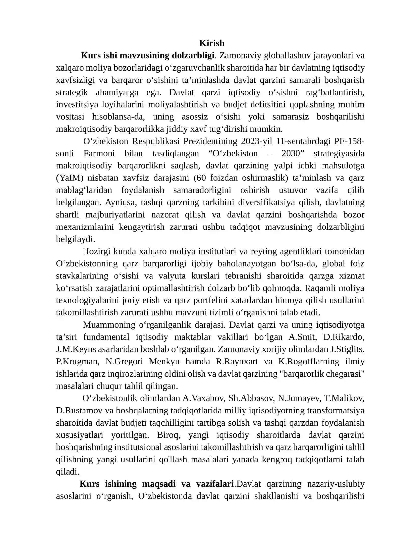 Davlat qarzlari va uni boshqarish usullari 3