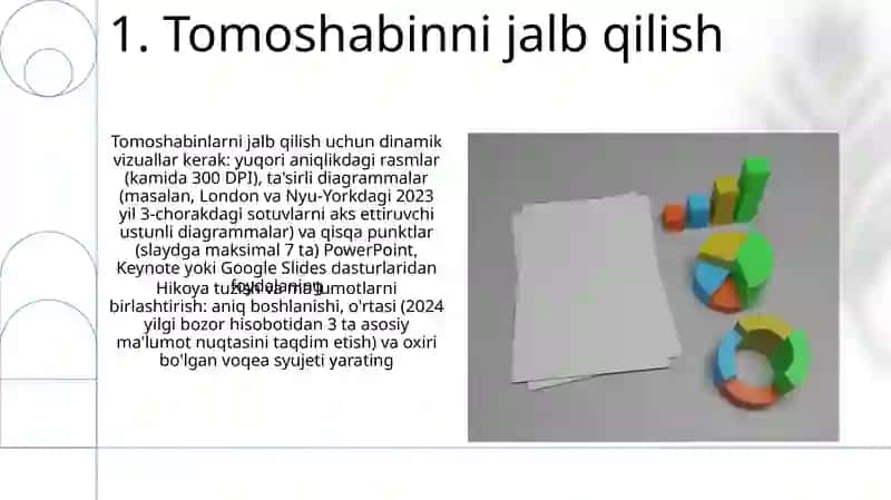 Taqdimotlar ishlab chiqishning instrumental vositalari 3