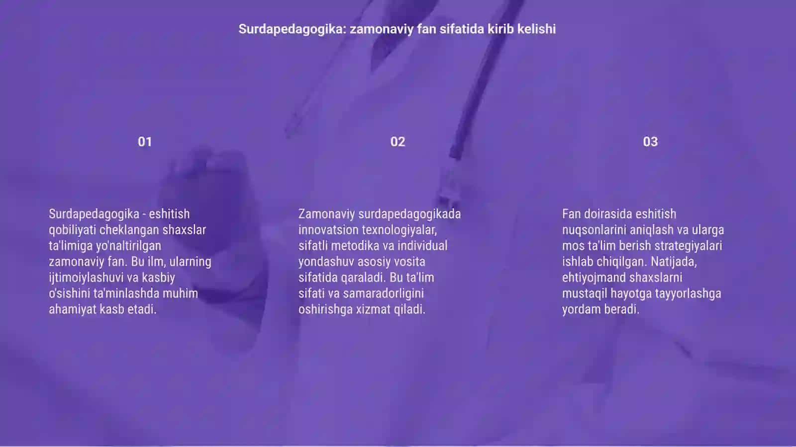Surdapedagogika zamonaviy fan sifatida 3