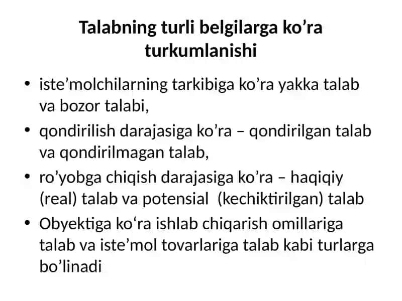Talabvataklifnazariyasi 3