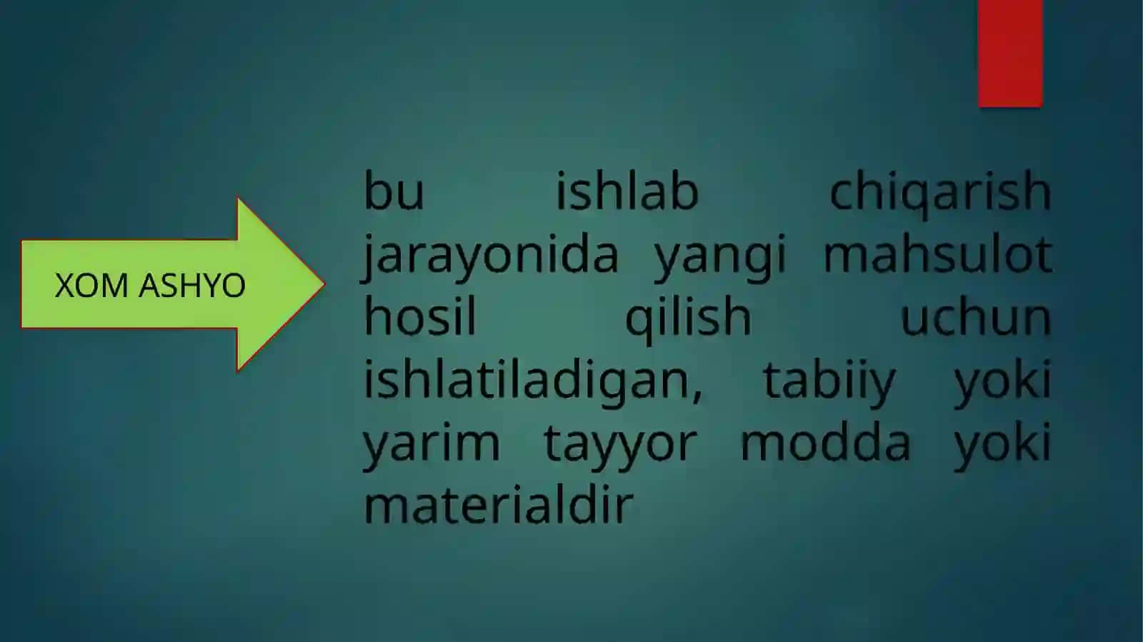 7-mavzu.O‘zbekiston sanoatining xomashyo manbai va uni joylashtirish 3