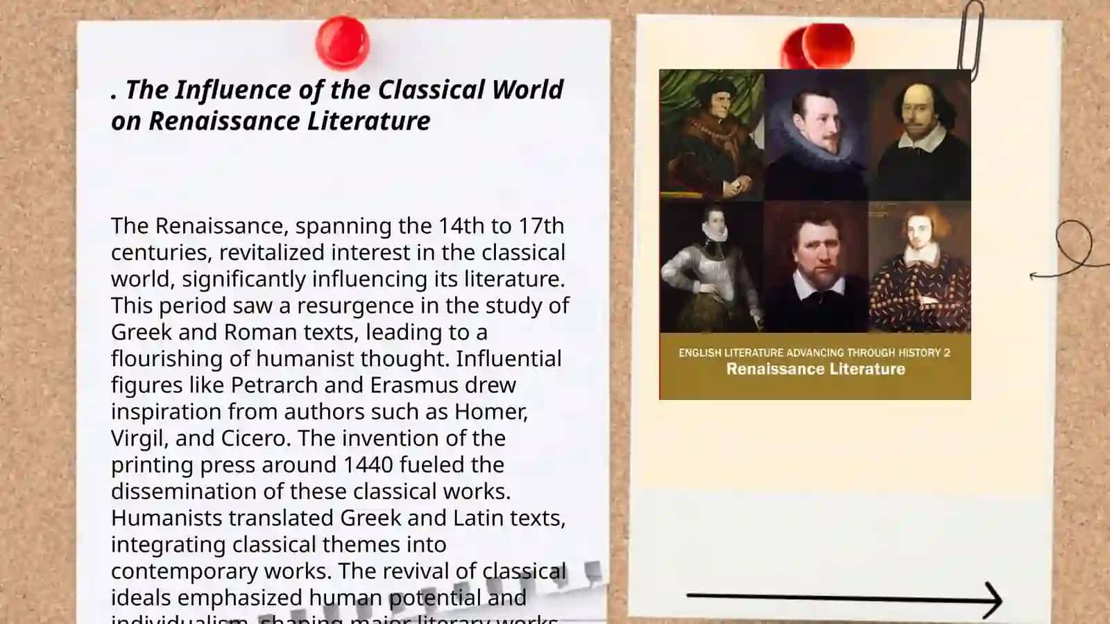 RENAISSANCE IN ENGLISH LITERATURE 3