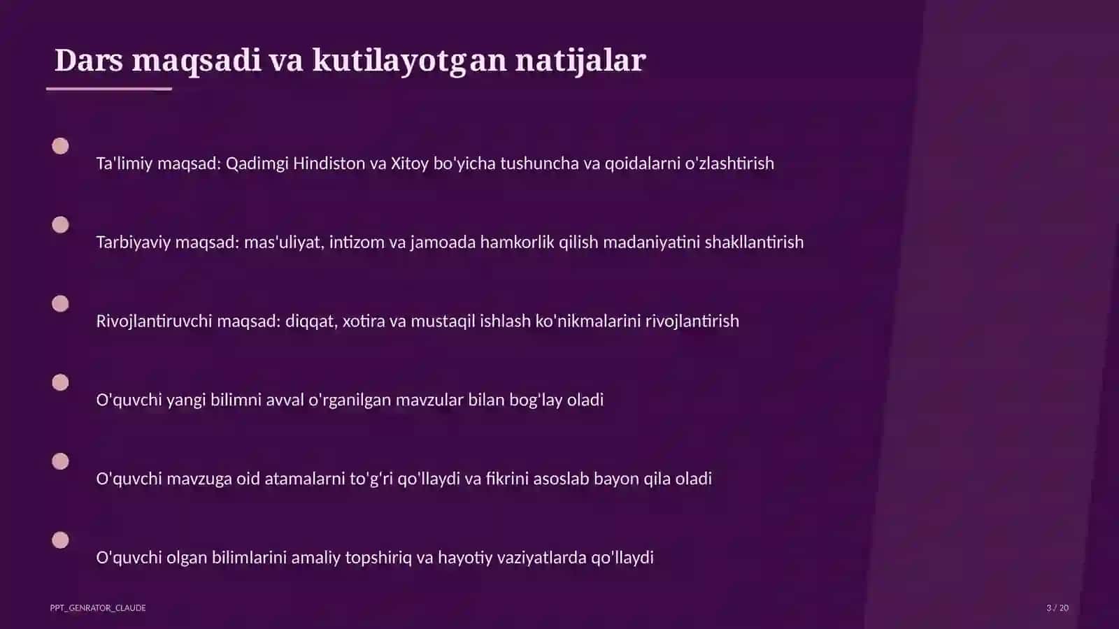 Qadimgi Hindiston va Xitoy (6-sinf) 3
