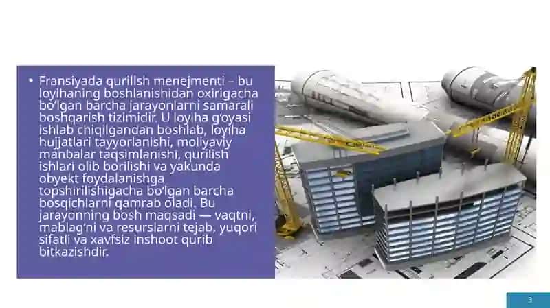 FRANSIYADA QURILISH MENEJMENTI 3