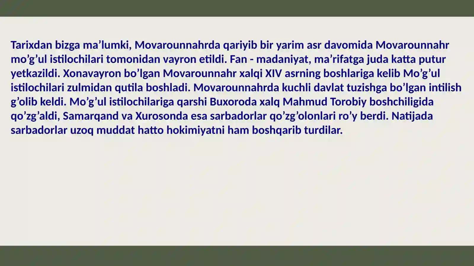 Amir Temur o'gitlarining tarbiyaviy ahamiyati 3