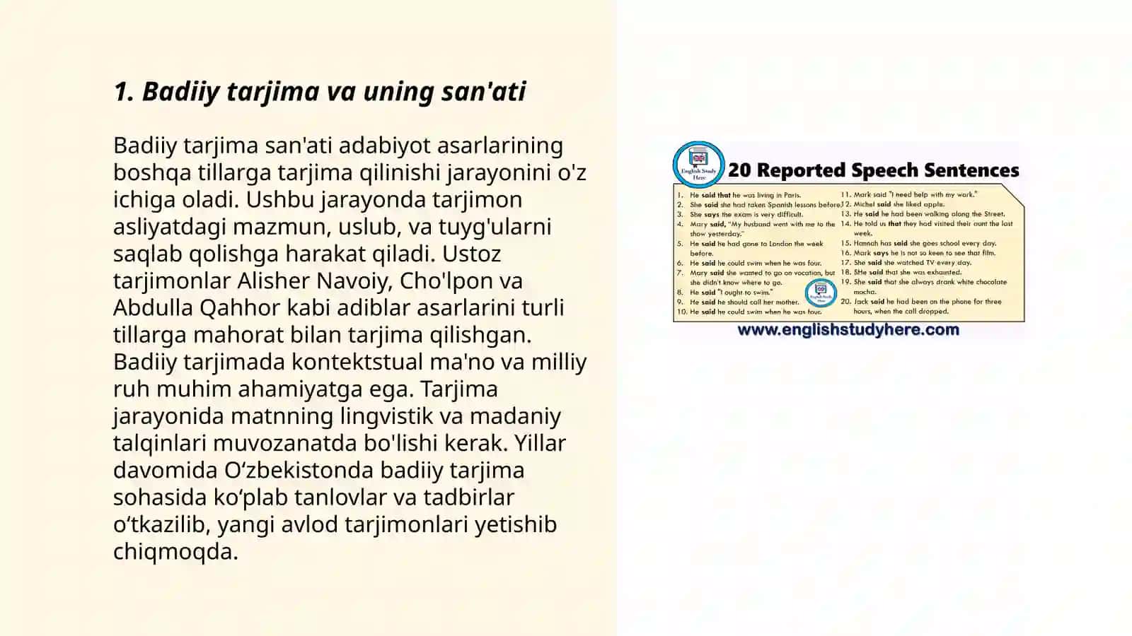 Badiiy tarjima va nutq madaniyati 3