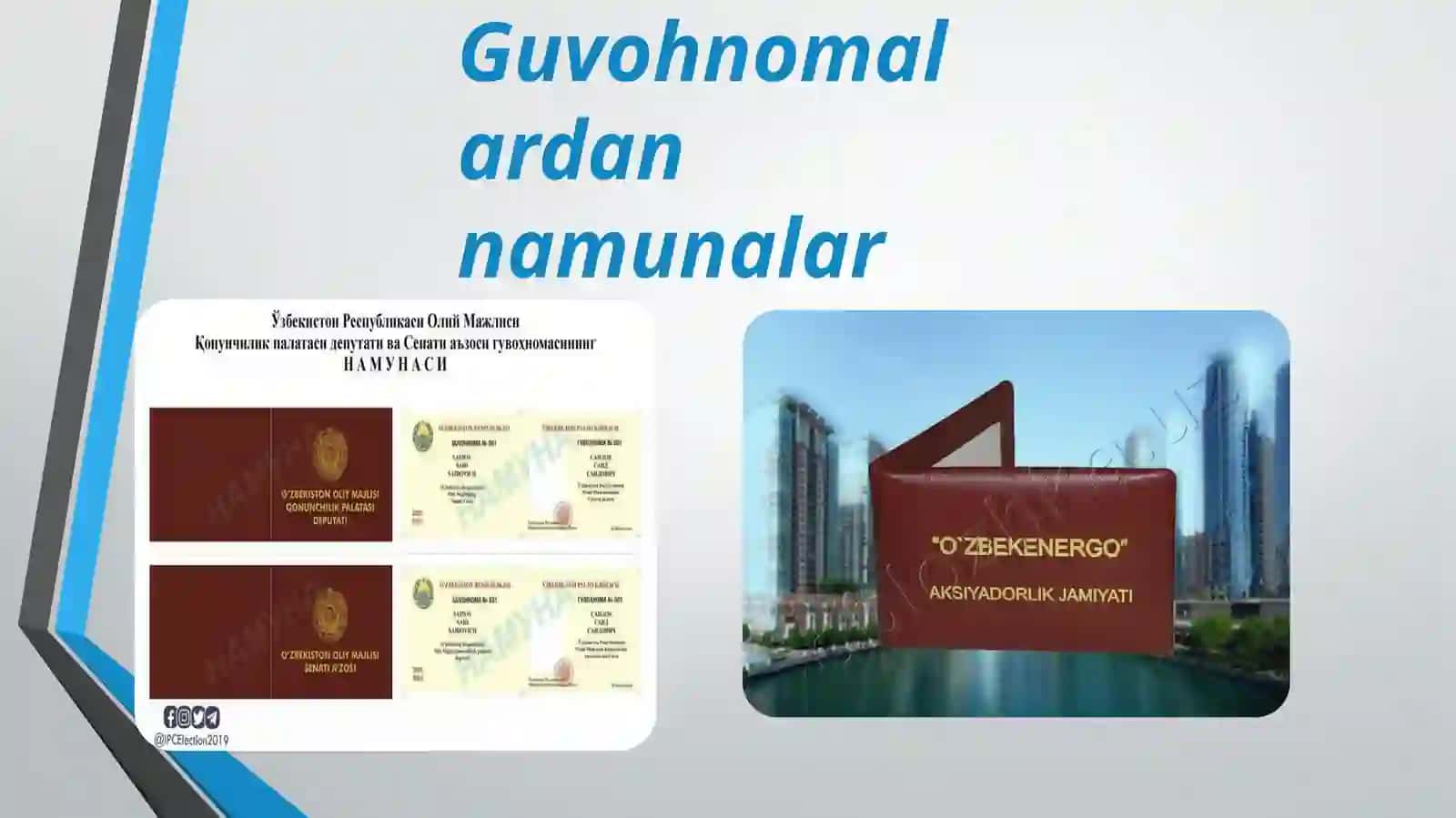 Guvohnoma va uning zaruriy qismlari 3