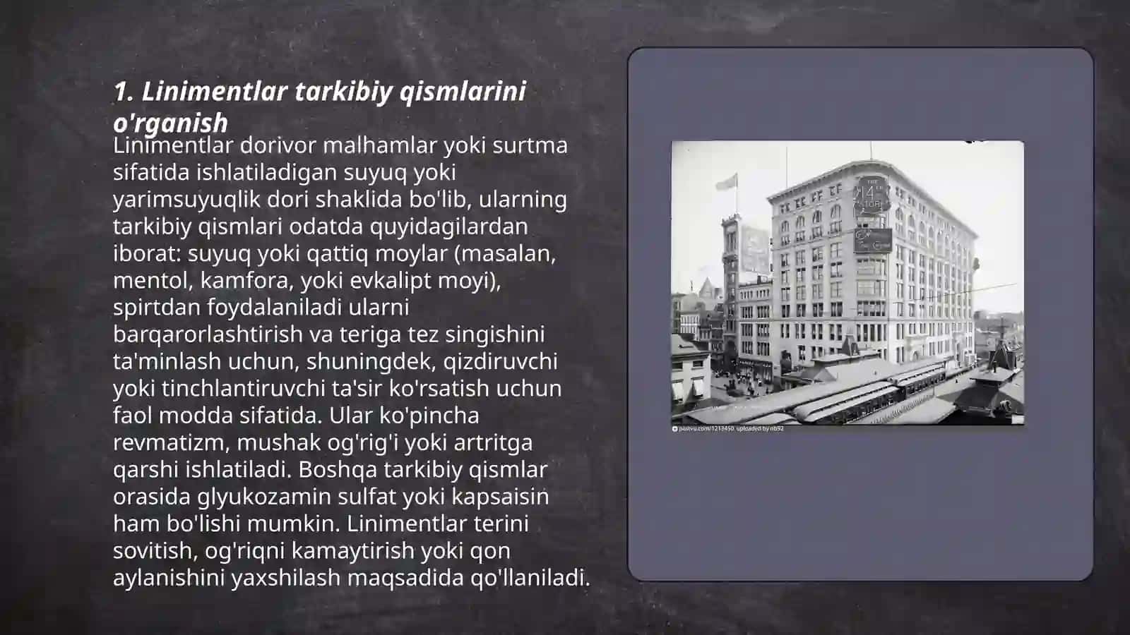 Linimentlar texnologiyasini takomilashtirish usullari 3