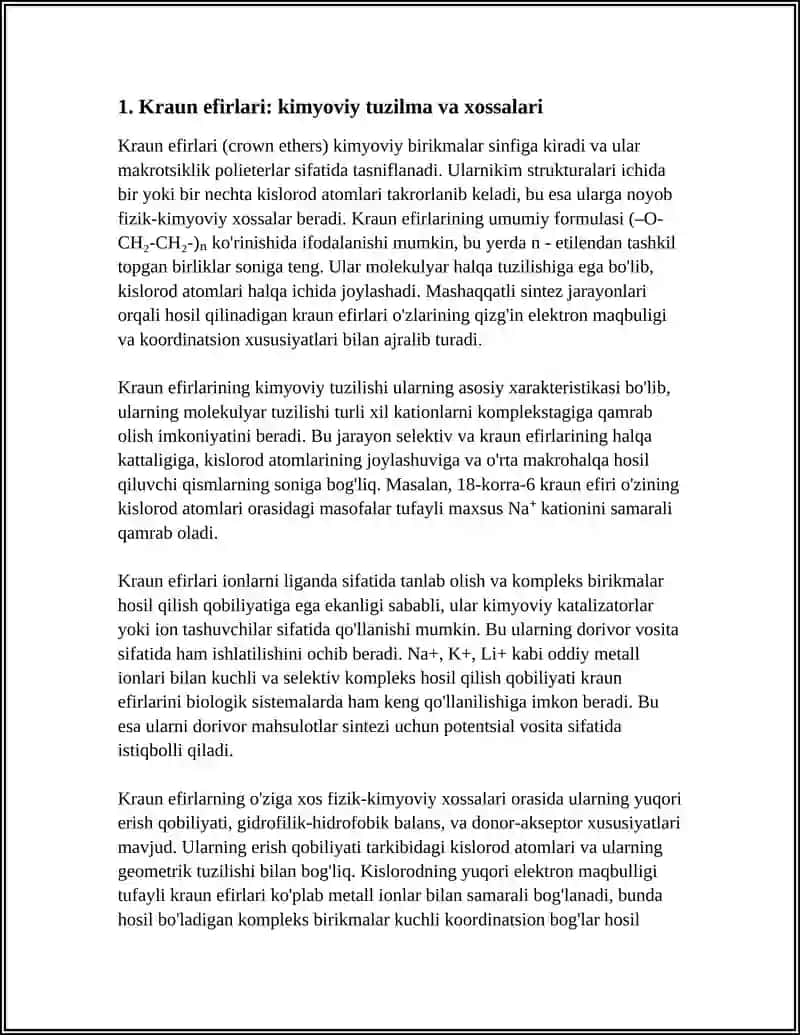 Kraun Efirlari-Dori Vositalari Sifatida 3