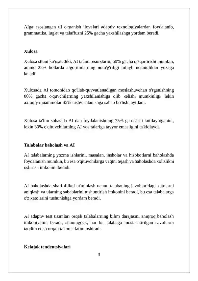 Sun'iy Intellektning ta'im sohasiga ta'siri 3