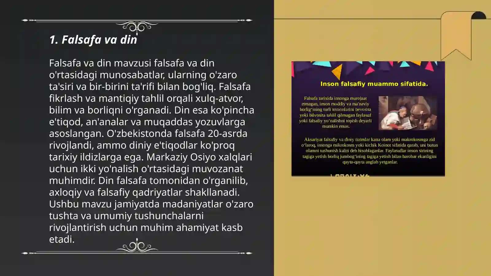 Jamiyat falsafasi 3