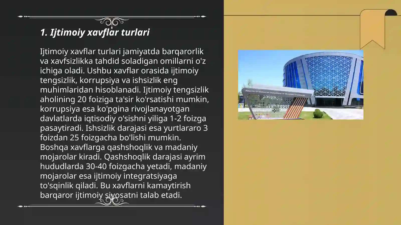Ijtimoiy xavflar va ularning oqibatlari 3
