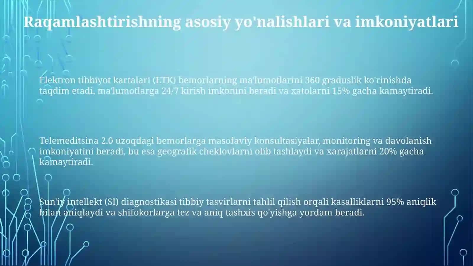 Elektron Tibbiyot Kartalari (ETK) 3