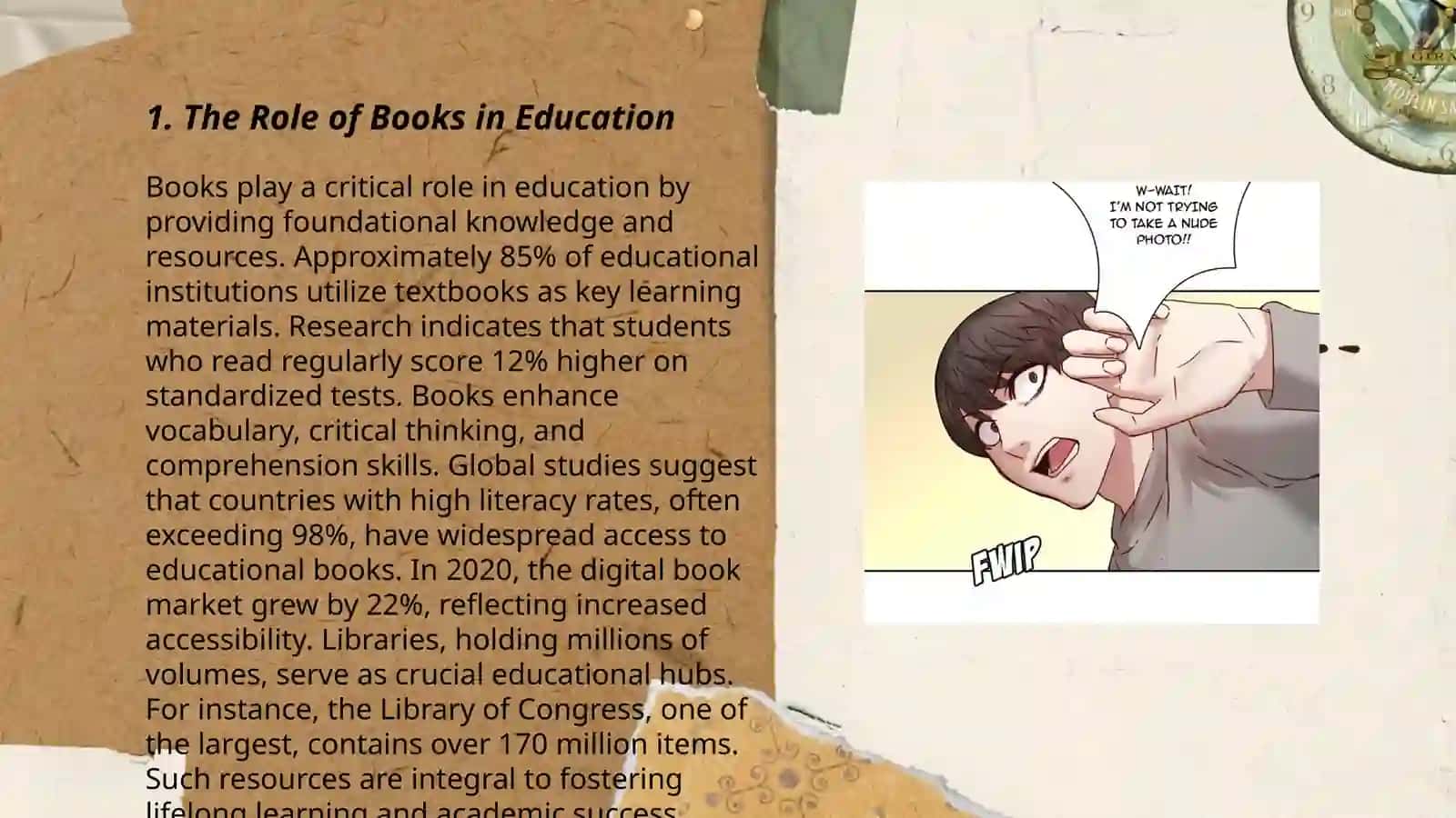 Books in our life 3
