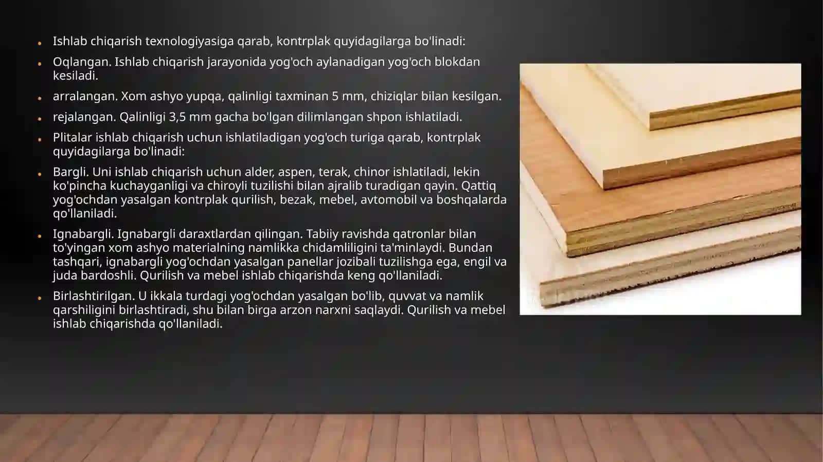 QIRRINDILI TAXTA TURLARI 3