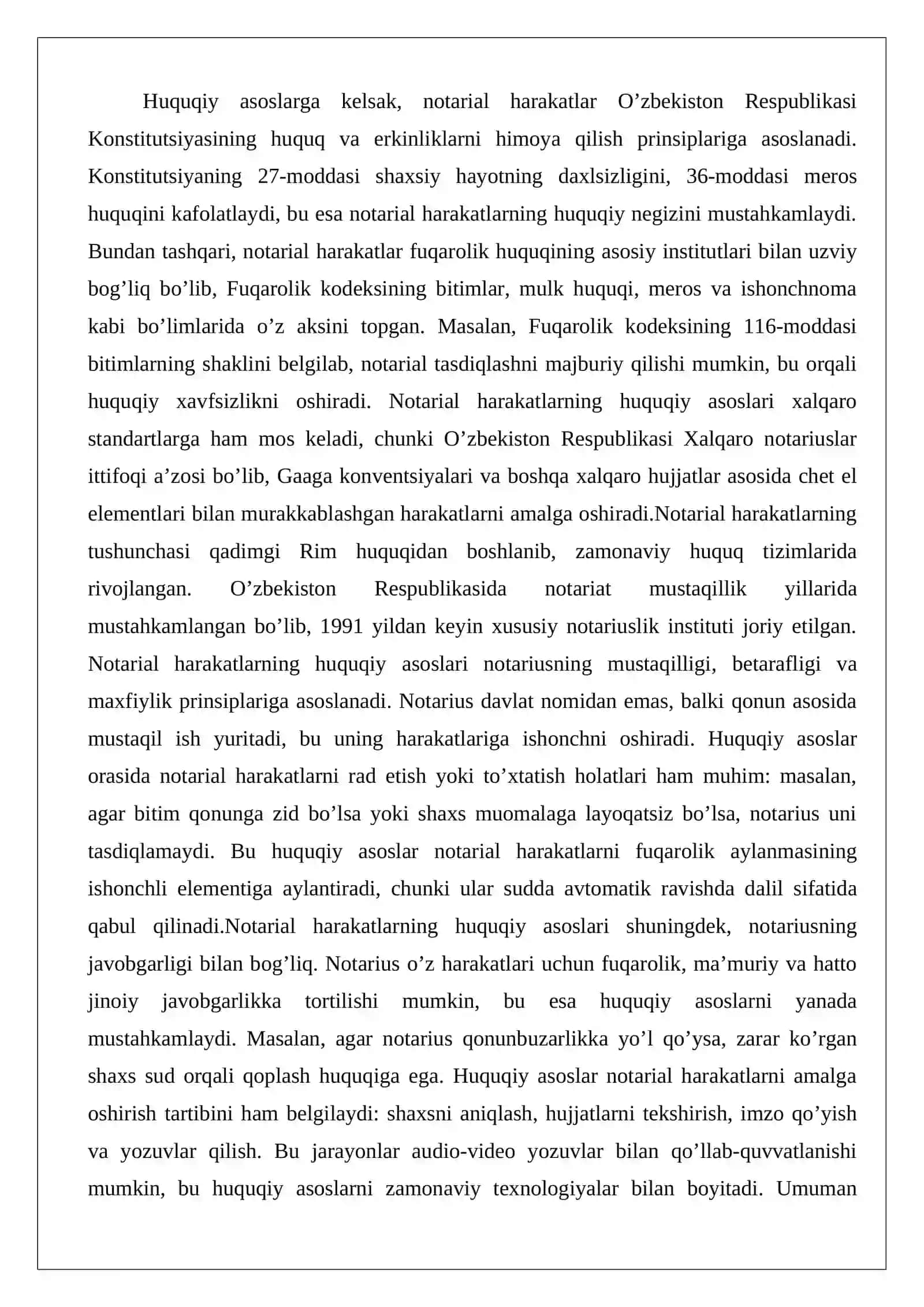 Notarial harakatlarning tasnifi 3