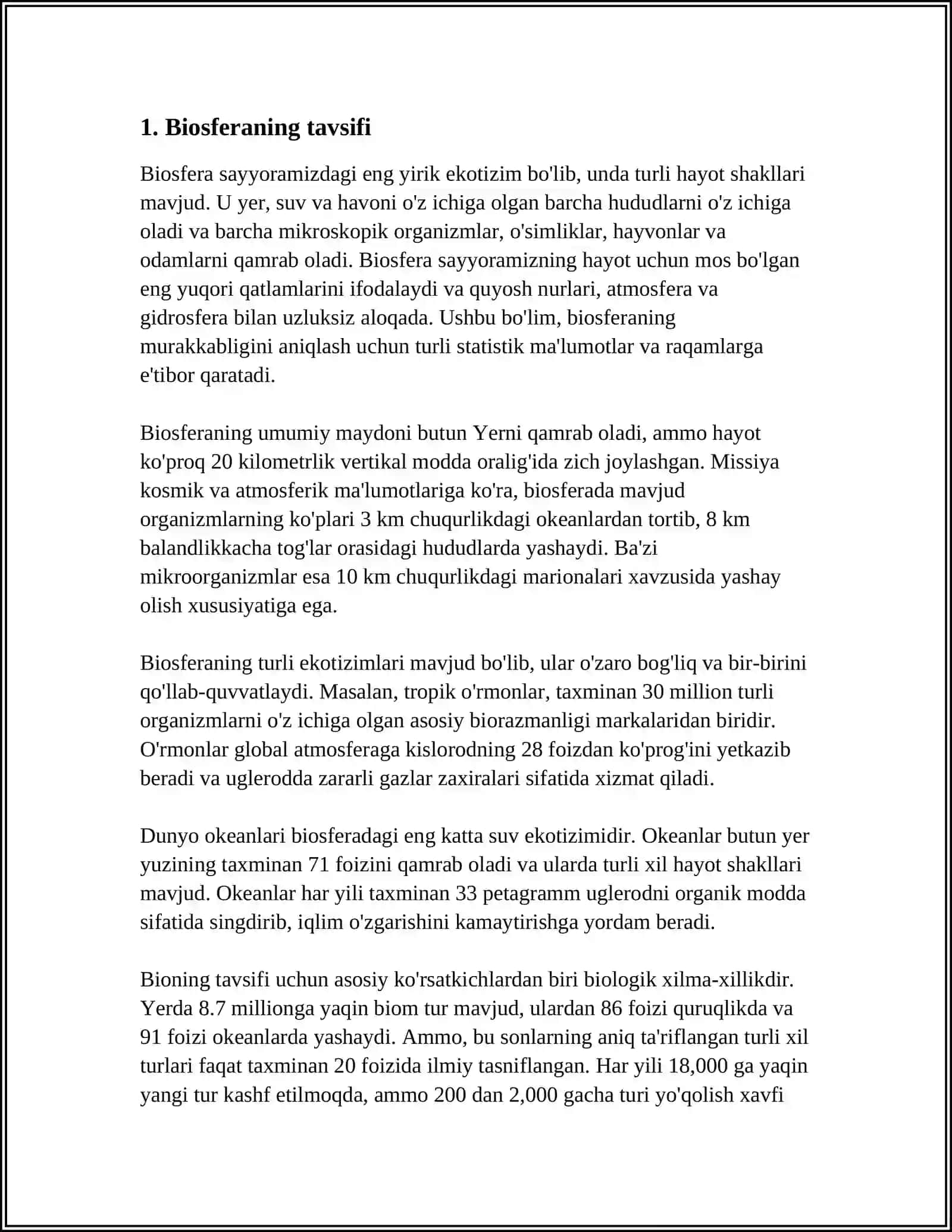 BIOSFERA TUZILISHI VA VAZIFALARI 3
