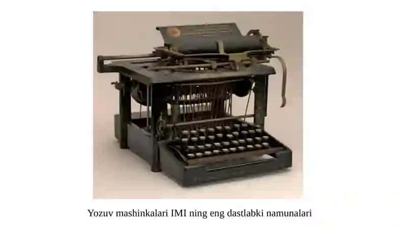Inson-mashina interfeysning rivojlanishi 3