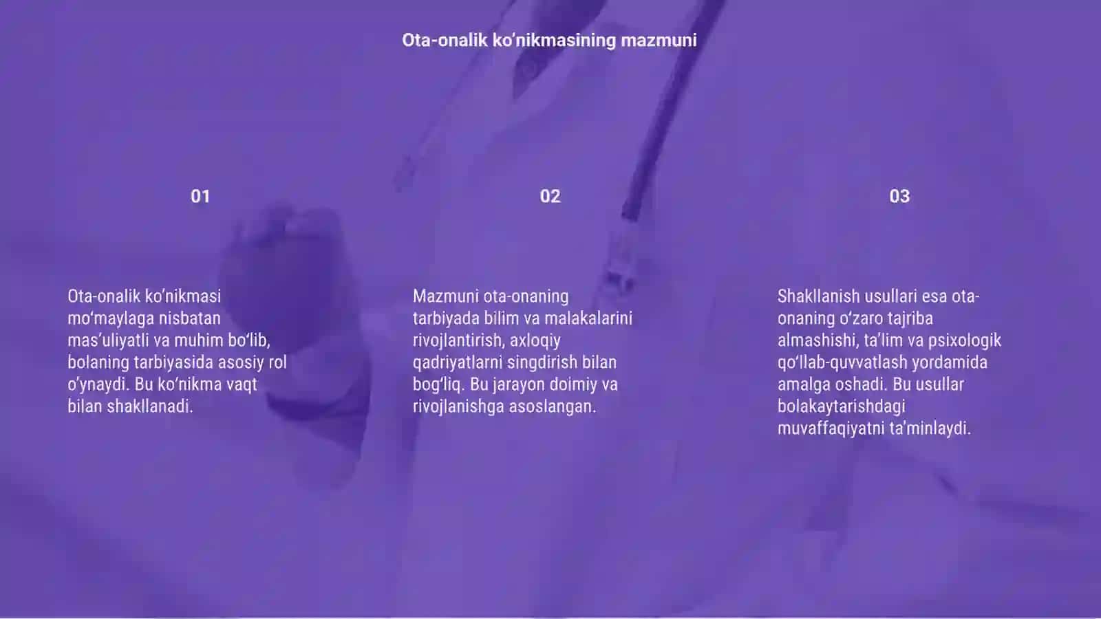 Ota-onalik ko’nikmasi mazmuni va shakllanish usullari 3