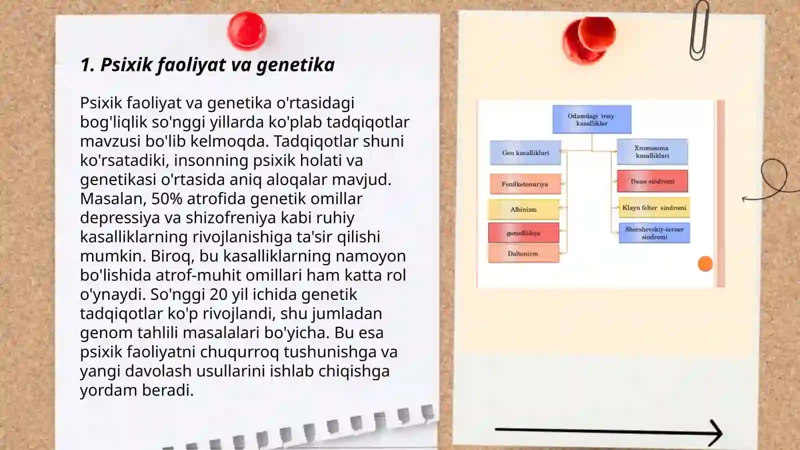 Psixik faoliyat va genetika 3
