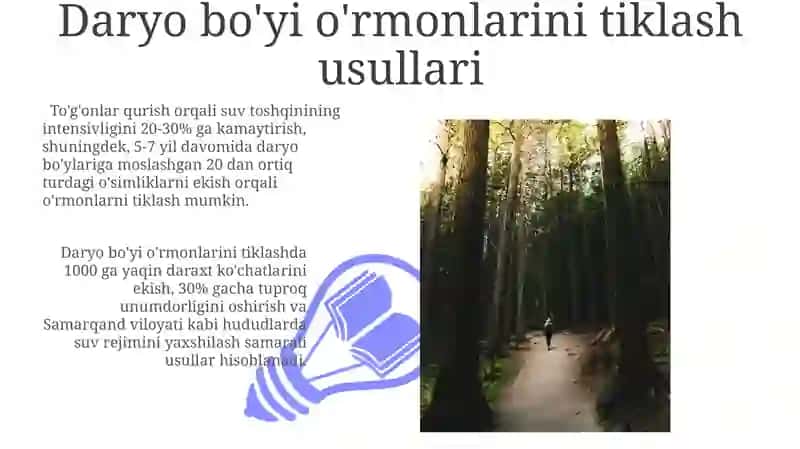Daryo bo'yi o'rmonlari: Umumiy nuqtai 3